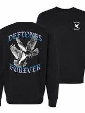 Deftones "Forever" Dove Crewneck Sweatshirt 2025 Tour Size Medium